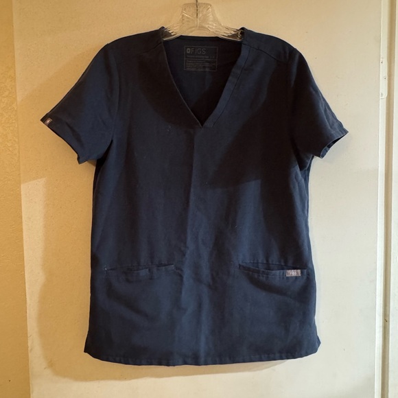 Figs Blue Technical Collection Shirt - Picture 1 of 4